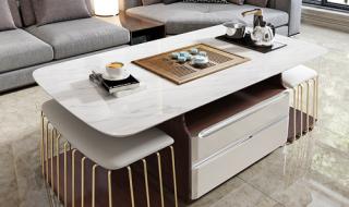 天然大理石茶几 天然大理石茶几